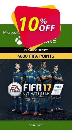 10% OFF Fifa 17 - 4600 FUT Points - Xbox One  Coupon code