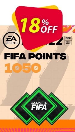 18% OFF FIFA 22 Ultimate Team 1050 Points Pack Xbox One/ Xbox Series X|S Discount