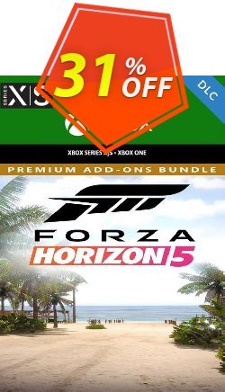 31% OFF Forza Horizon 5 Premium Add-Ons Bundle Xbox One/Xbox Series X|S/PC - WW  Coupon code