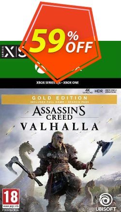 59% OFF Assassin&#039;s Creed Valhalla Gold Edition Xbox One/Xbox Series X|S - WW  Coupon code