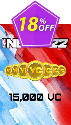 18% OFF NBA 2K22 15,000 VC Xbox One/ Xbox Series X|S Discount