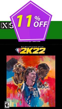 NBA 2K22 NBA 75th Anniversary Edition Xbox One &amp; Xbox Series X|S - US  Coupon discount NBA 2K22 NBA 75th Anniversary Edition Xbox One &amp; Xbox Series X|S (US) Deal 2021 CDkeys