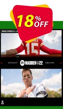 18% OFF Madden NFL 22 Dynasty Edition Xbox One & Xbox Series X|S - US  Discount