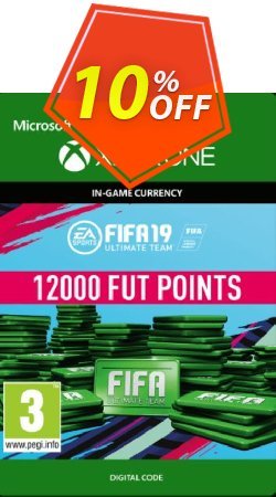 10% OFF Fifa 19 - 12000 FUT Points - Xbox One  Discount