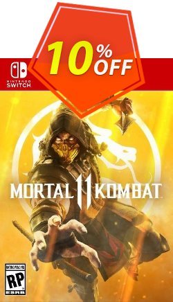 10% OFF Mortal Kombat 11 Switch - US  Coupon code