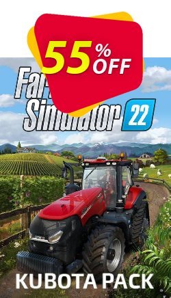 55% OFF Farming Simulator 22 - Kubota Pack PC - DLC - GIANTS  Coupon code