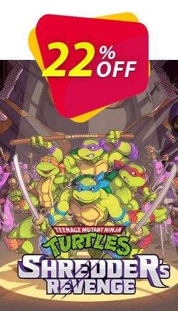 22% OFF Teenage Mutant Ninja Turtles: Shredder&#039;s Revenge PC Discount