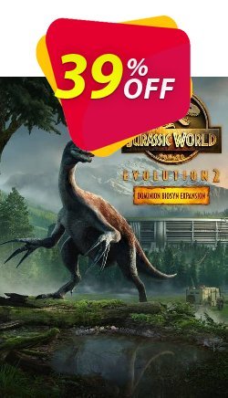 39% OFF Jurassic World Evolution 2: Dominion Biosyn Expansion PC - DLC Coupon code
