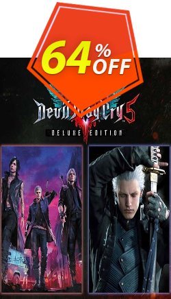 Devil May Cry 5 Deluxe + Vergil PC Coupon discount Devil May Cry 5 Deluxe + Vergil PC Deal 2024 CDkeys - Devil May Cry 5 Deluxe + Vergil PC Exclusive Sale offer 