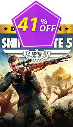 41% OFF Sniper Elite 5 Deluxe Edition PC Coupon code