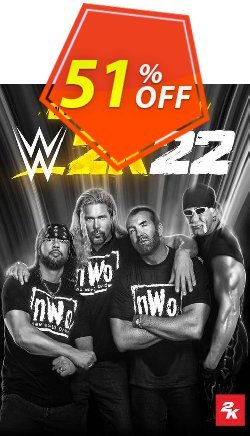 51% OFF WWE 2K22 nWo 4-Life Edition PC Coupon code