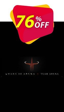 76% OFF QUAKE III Arena + Team Arena PC Discount
