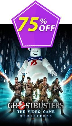 75% OFF Ghostbusters: The Video Game Remastered PC Coupon code