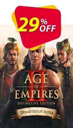 29% OFF Age of Empires II: Definitive Edition - Dynasties of India PC - DLC Coupon code