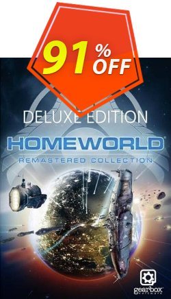 91% OFF Homeworld Remastered Collection Deluxe Edition Bundle PC Coupon code