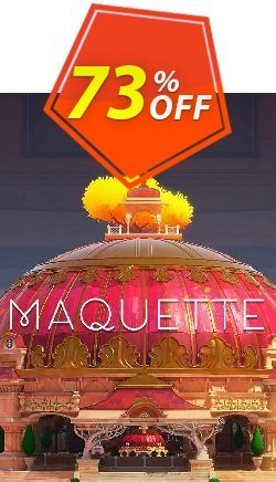 73% OFF Maquette PC Coupon code