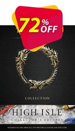 72% OFF The Elder Scrolls Online Collection: High Isle Collector&#039;s Edition PC Coupon code