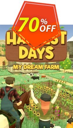 70% OFF Harvest Days: My Dream Farm PC Coupon code