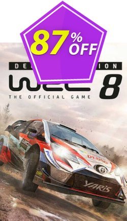 WRC 8 FIA World Rally Championship Deluxe Edition PC - Steam  Coupon discount WRC 8 FIA World Rally Championship Deluxe Edition PC (Steam) Deal 2024 CDkeys - WRC 8 FIA World Rally Championship Deluxe Edition PC (Steam) Exclusive Sale offer 