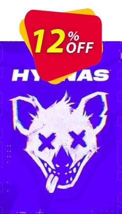 12% OFF HYENAS PC Coupon code