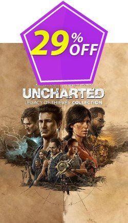 29% OFF UNCHARTED: Legacy of Thieves Collection PC Coupon code