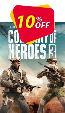 10% OFF Company of Heroes 3 Digital Premium Edition PC Coupon code