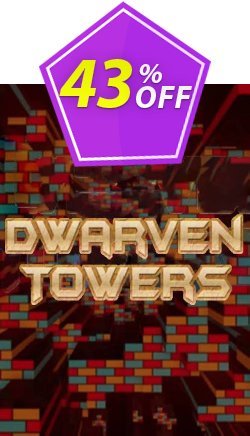 43% OFF Dwarven Towers PC Coupon code