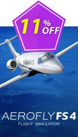 11% OFF Aerofly FS 4 Flight Simulator PC Discount