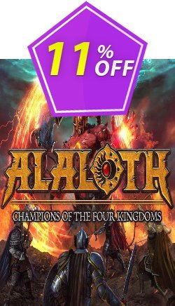 11% OFF Alaloth: Champions of The Four Kingdoms PC Discount
