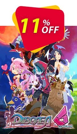 11% OFF Disgaea 6 Complete PC Coupon code