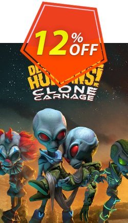 12% OFF Destroy All Humans! – Clone Carnage PC Coupon code