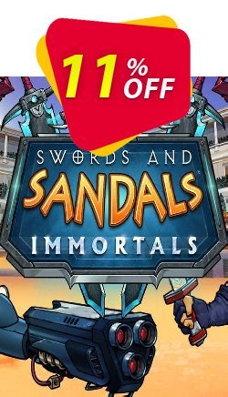 11% OFF Swords and Sandals Immortals PC Coupon code
