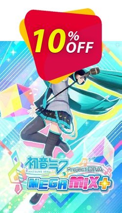 10% OFF Hatsune Miku: Project DIVA Mega Mix+ PC Coupon code