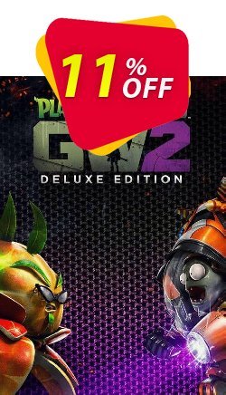 11% OFF Plants vs. Zombies Garden Warfare 2: Deluxe Edition PC Coupon code