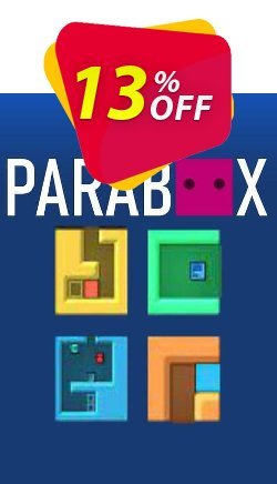 13% OFF Patrick&#039;s Parabox PC Coupon code