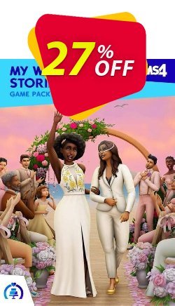 27% OFF The Sims 4 - My Wedding Stories Game Pack PC Coupon code