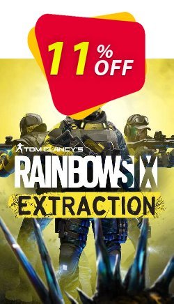 11% OFF Tom Clancy&#039;s Rainbow Six Extraction PC - EU & UK  Coupon code