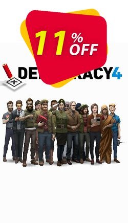 11% OFF Democracy 4 PC Coupon code
