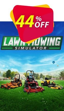 44% OFF Lawn Mowing Simulator PC - WW  Coupon code