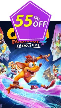 55% OFF Crash Bandicoot 4: It&#039;s About Time Xbox One/Xbox Series X|S - WW  Discount