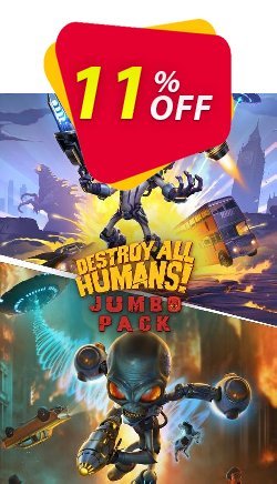 11% OFF Destroy All Humans! 2 - Jumbo Pack Xbox One/ Xbox Series X|S - US  Discount