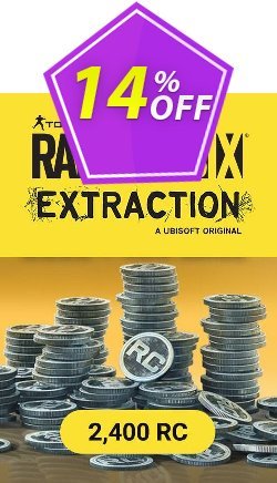 14% OFF Tom Clancy&#039;s Rainbow Six Extraction: 2,400 REACT Credits Xbox One & Xbox Series X|S Discount