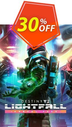 30% OFF Destiny 2: Lightfall + Annual Pass + Bonus  PC - DLC Discount