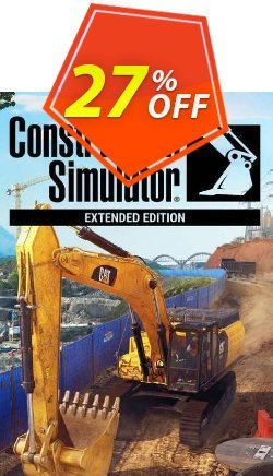 27% OFF Construction Simulator Extended Edition PC Discount