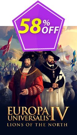 Europa Universalis IV: Lions of the North PC - DLC Coupon discount Europa Universalis IV: Lions of the North PC - DLC Deal 2024 CDkeys - Europa Universalis IV: Lions of the North PC - DLC Exclusive Sale offer 