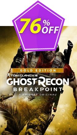 76% OFF Tom Clancy&#039;s Ghost Recon Breakpoint - Gold Edition PC - US  Coupon code