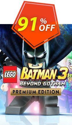 91% OFF LEGO Batman 3: Beyond Gotham Premium Edition PC Discount