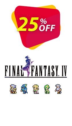 25% OFF Final Fantasy IV PC Discount