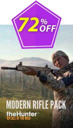 72% OFF theHunter: Call of the Wild - Modern Rifle Pack PC - DLC Discount