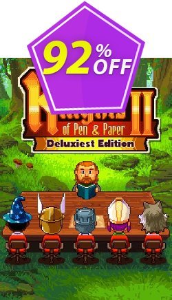 92% OFF Knights of Pen and Paper 2 - Deluxiest Edition PC Coupon code